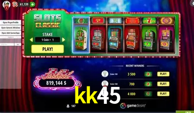 Descubra a Magia dos Jogos de Arcade no kk45